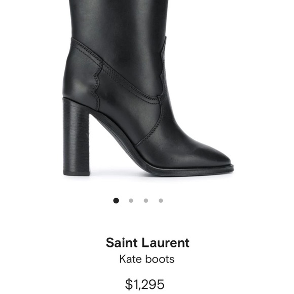 Saint Laurent Kate Booties - Picture 4 of 5